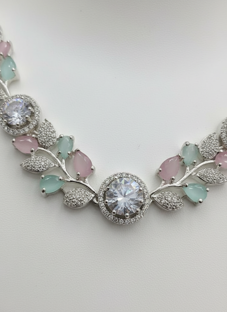 Close-up detail of leaf design