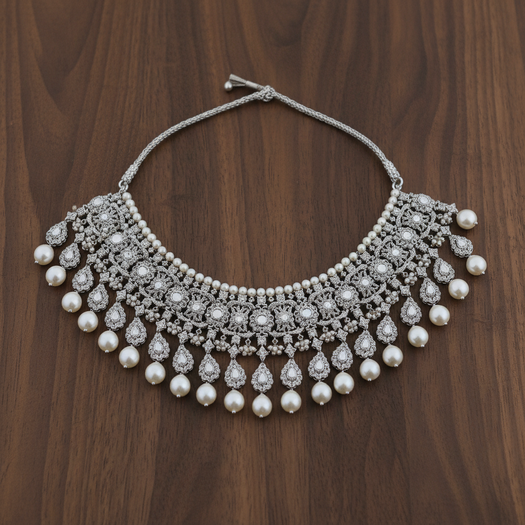 Improved flat lay on dark wood