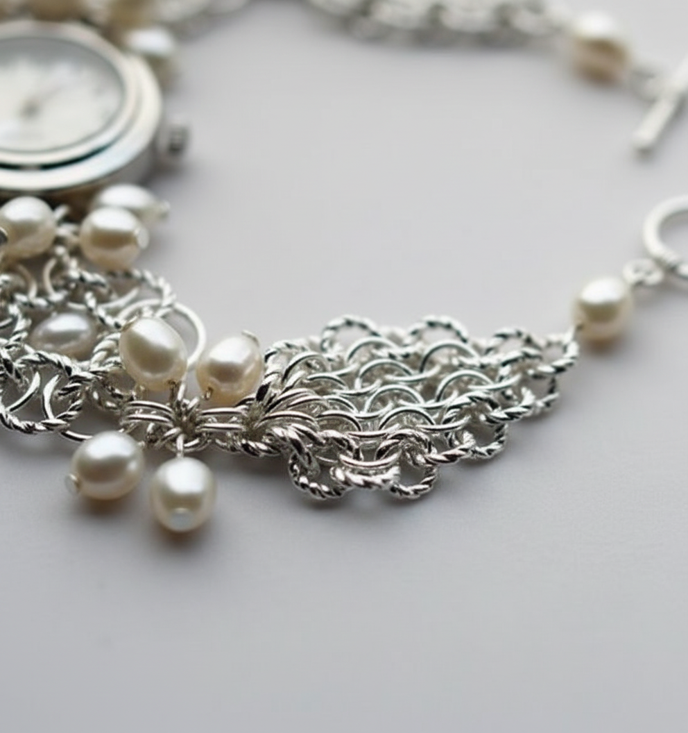 Detail shot of filigree