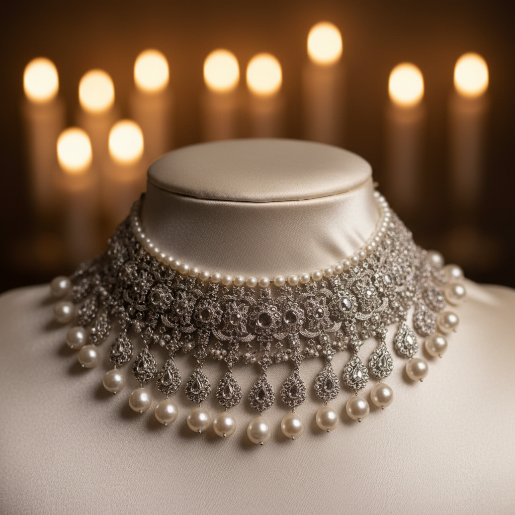 Romantic candlelight bokeh