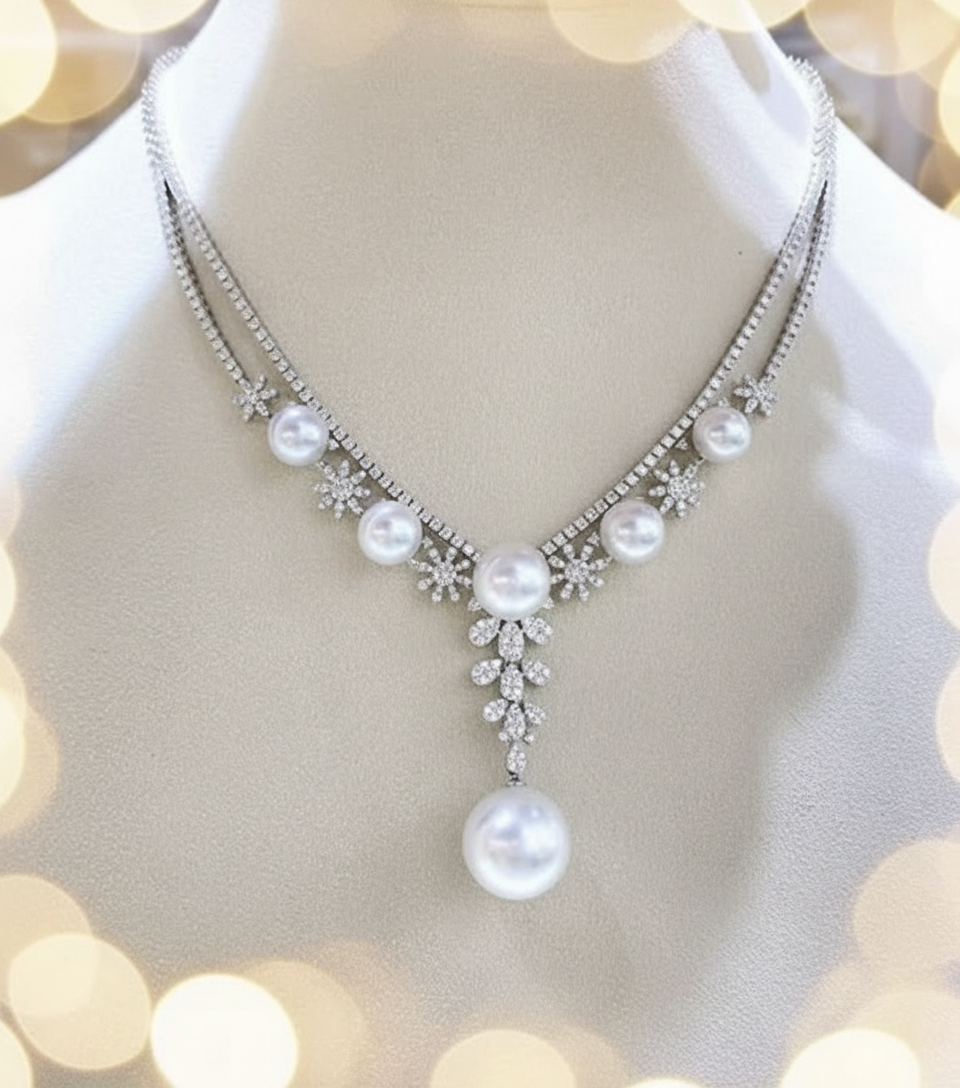 Romantic golden bokeh background