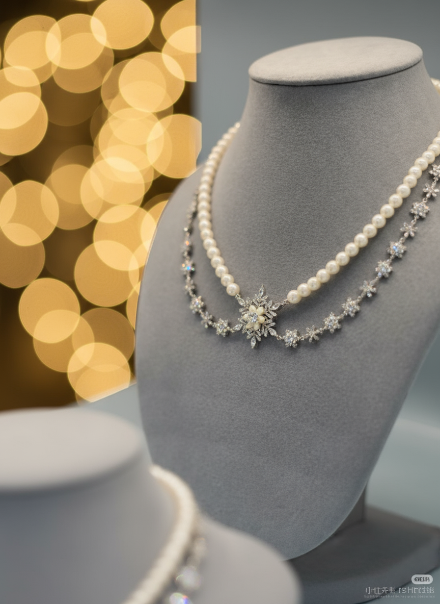 Romantic golden bokeh background